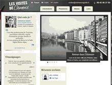 Tablet Screenshot of clemenceguide.fr